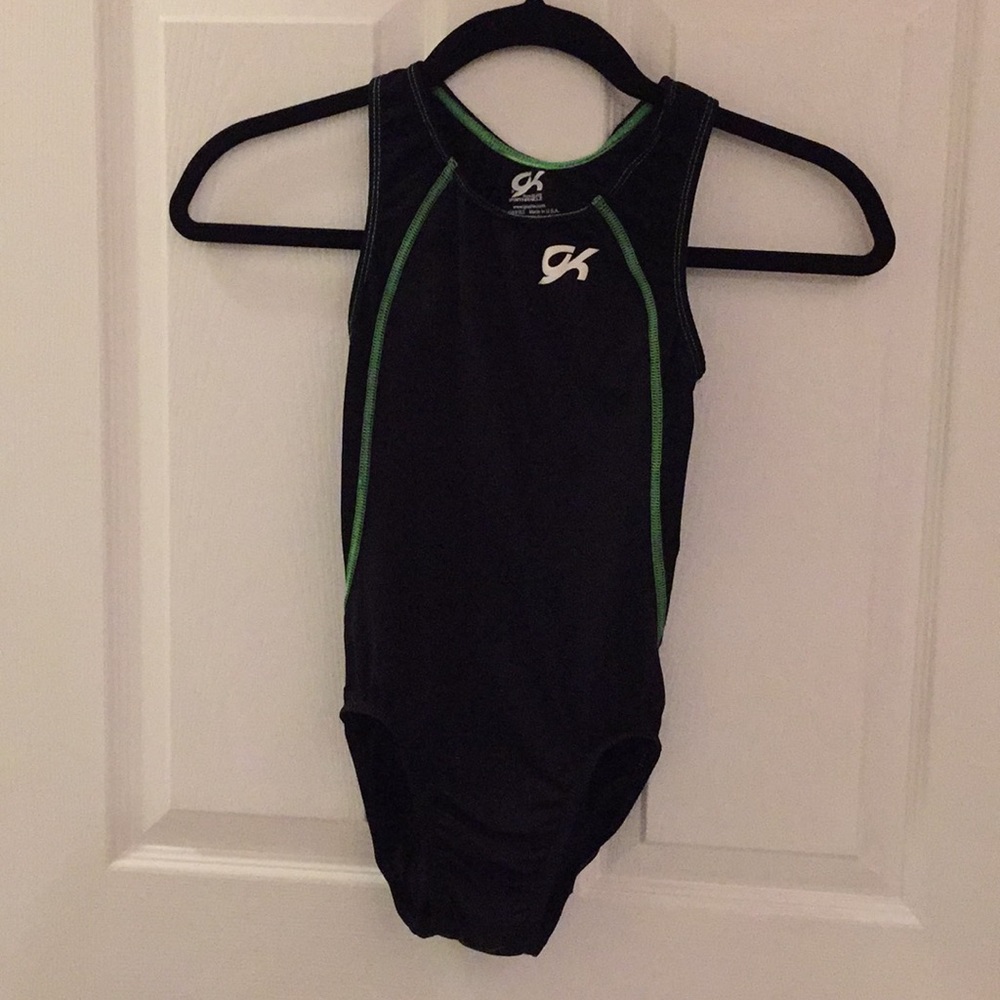 GK Gymnastics Leotard black